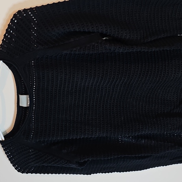 Bench Women's Small Black Crewneck Sweater - Picture 2 of 6